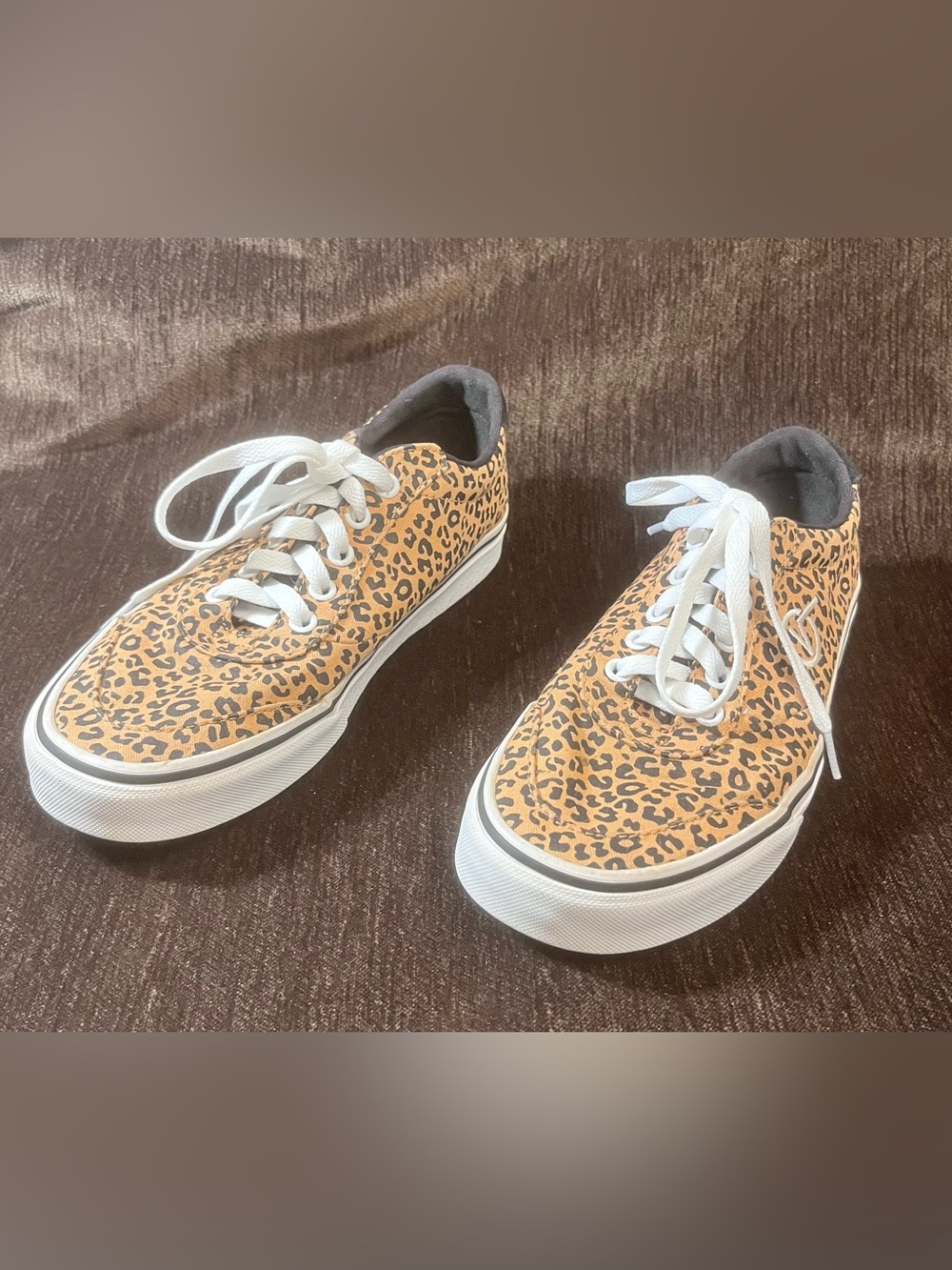 Vans Leopard Print Sneakers